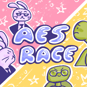 AES-RACE game logo