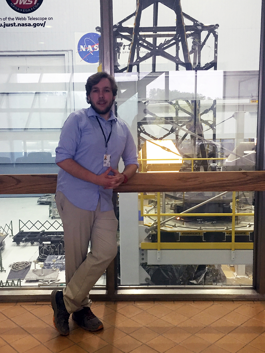 Thomas applied for 15 NASA positions in February. He enjoys learning about the latest and greatest technologies.