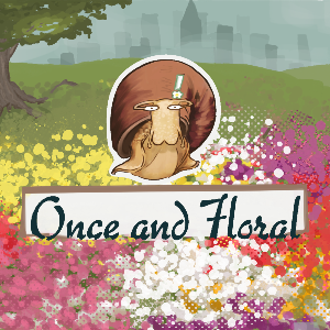 Once and Floral Game Logo