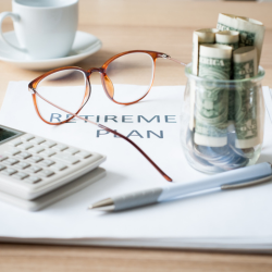 A retirment plan paper with title