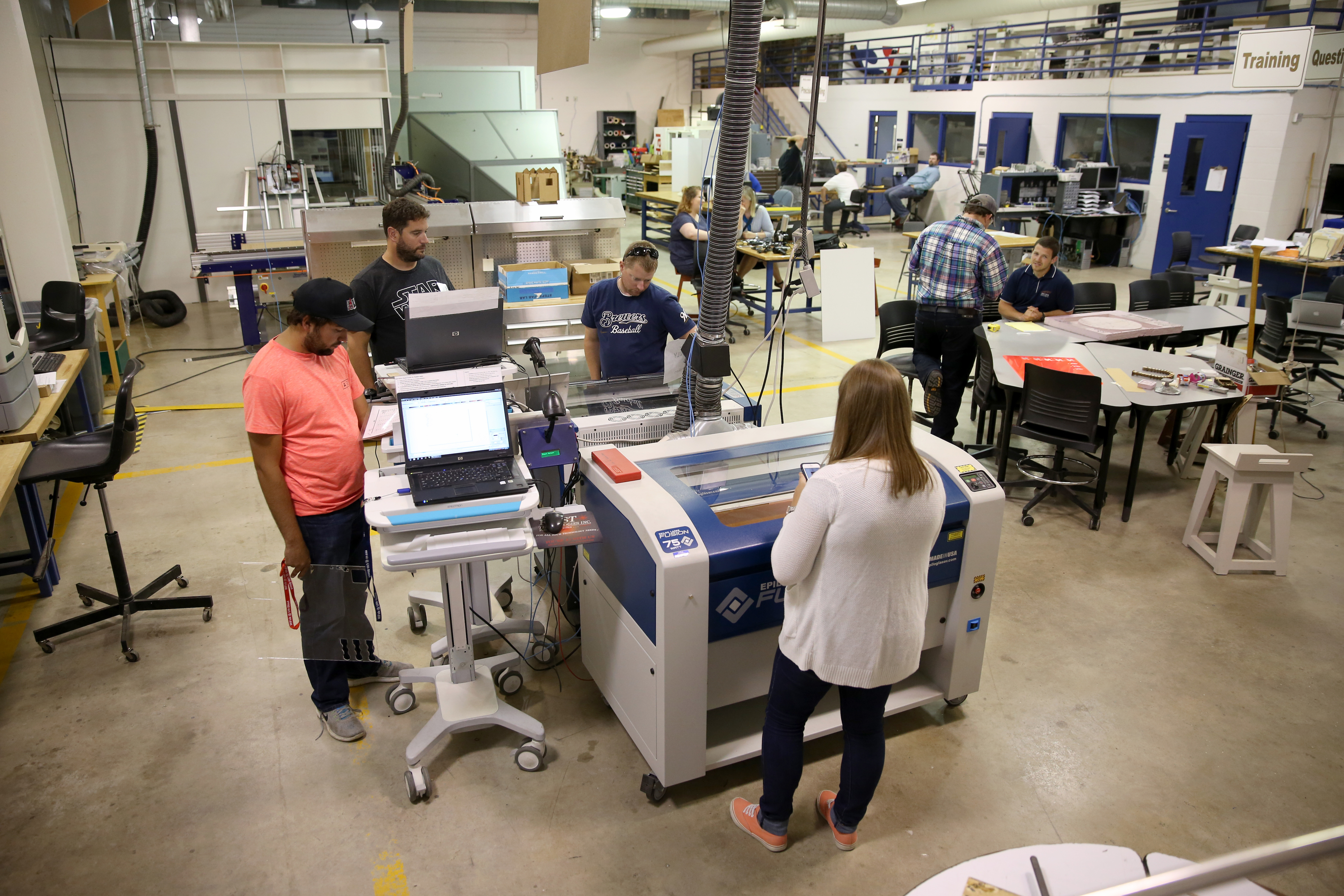 At the Discovery Center WiFab Retreat, which expanded this year to include a second state event in Appleton, educators are introduced to fab lab equipment, processing, funding and implementation into schools.