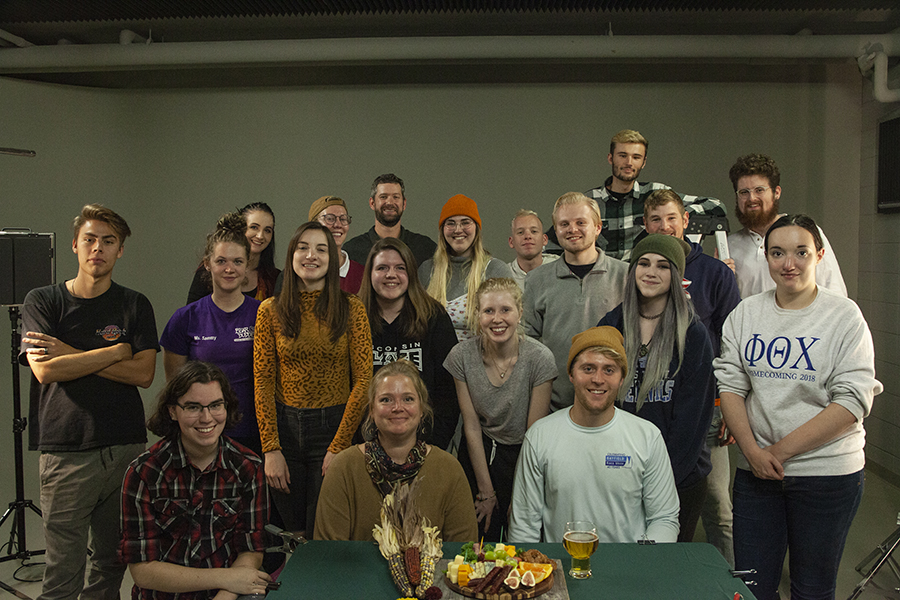 Group photo of product production class