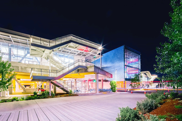 Building 20 is part of the Facebook campus in Menlo Park, Calif., outside San Francisco. UW-Stout alumnus Brady Voss has been a designer at Facebook since 2013.