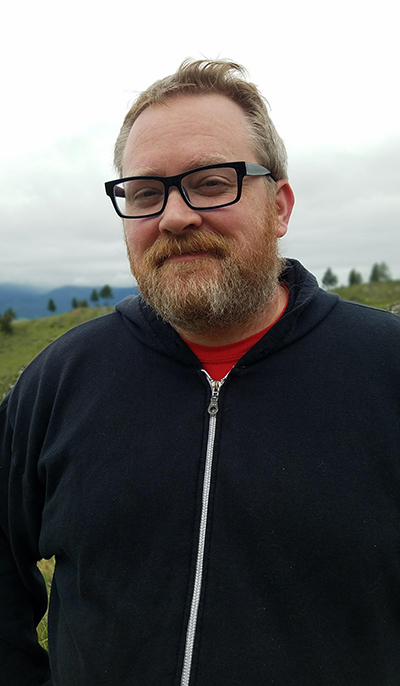 ​​​​​​​Halverson in Montana, near Triple Creek Ranch.