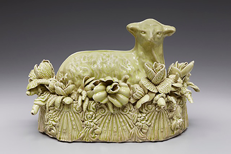 Professor Kate Maury’s butter dish was featured in an exhibit at Navy Pier in Chicago.