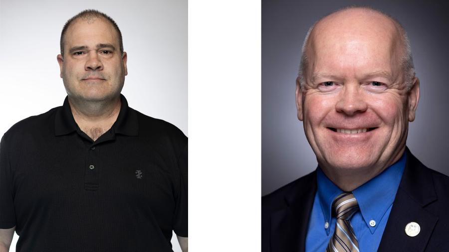 Brian Hackner and Chris Engen