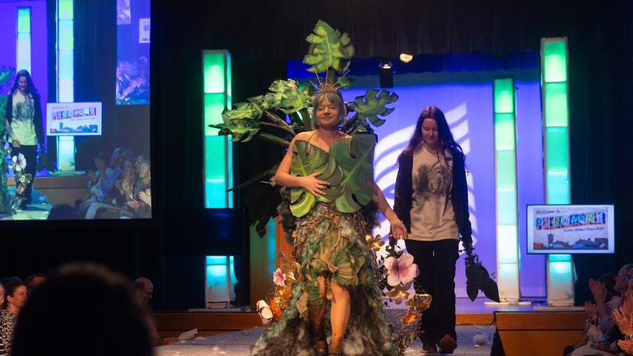 "Striving to Thrive" costume