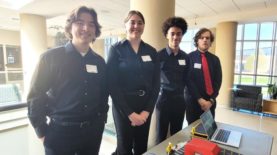 Gabriel Morken, Ann Moss, Christian Bretey and Christian Klein
