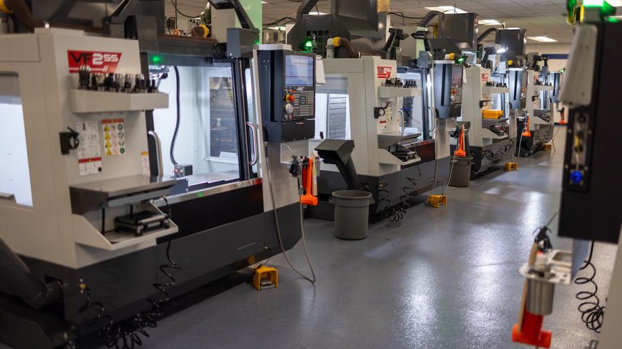 Large machines in a university lab