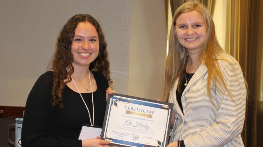 Ali Hruby and Shelby Dixon