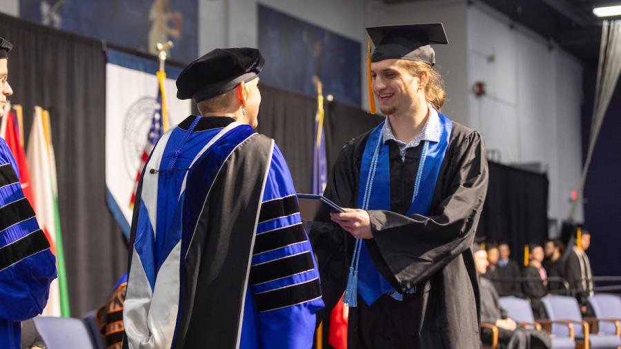 Easton Sailer, Fall Commencement