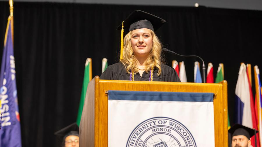 Grace Rucker, Fall Commencement 2025