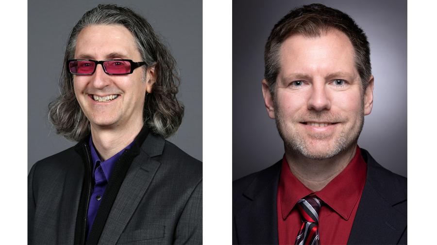 Professors Michael Heagle and Kevin Drzakowski