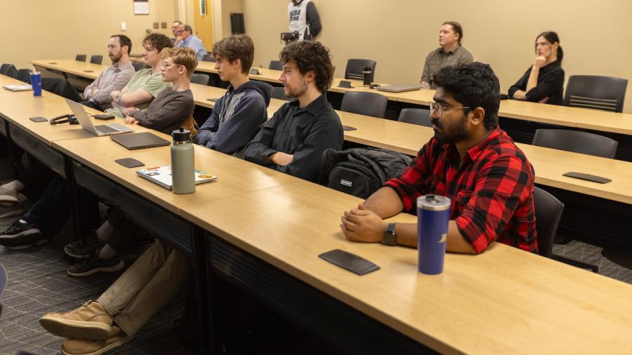 Students in classroom