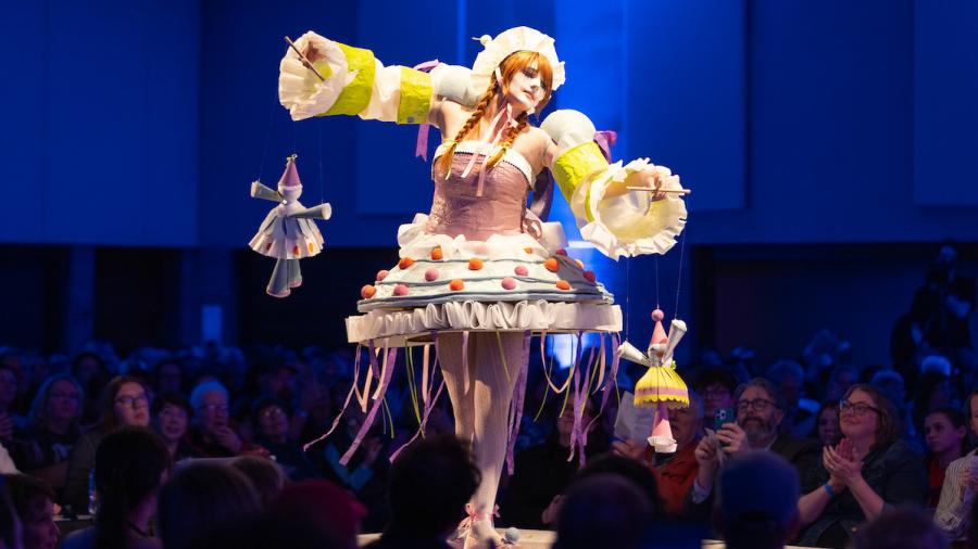 The Triadic Ballet sculptural fashion design