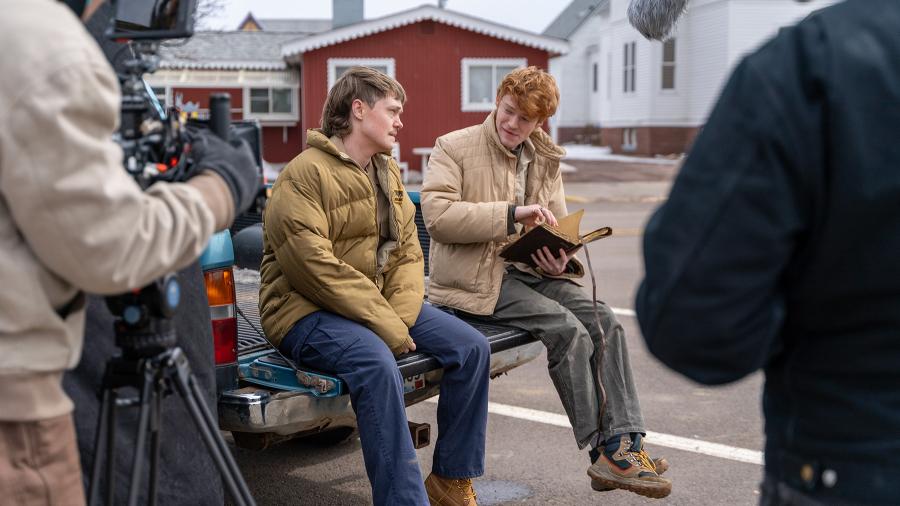 You Must Destroy still frame of actors SJ Olson and Kelly Harris