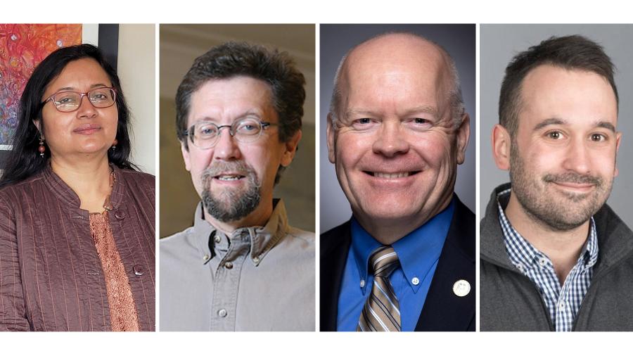 Lopa Basu, Tim Shiell, Chris Engen and Damir Kovacevic