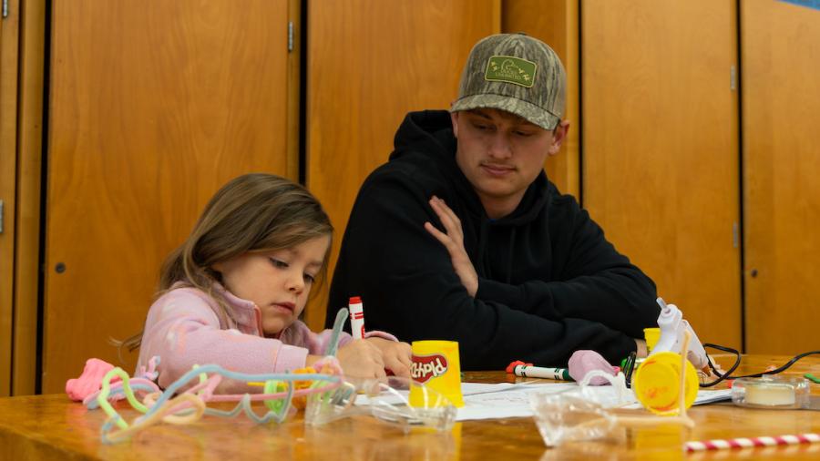 Engineering students design manufacturable toys with kindergartners