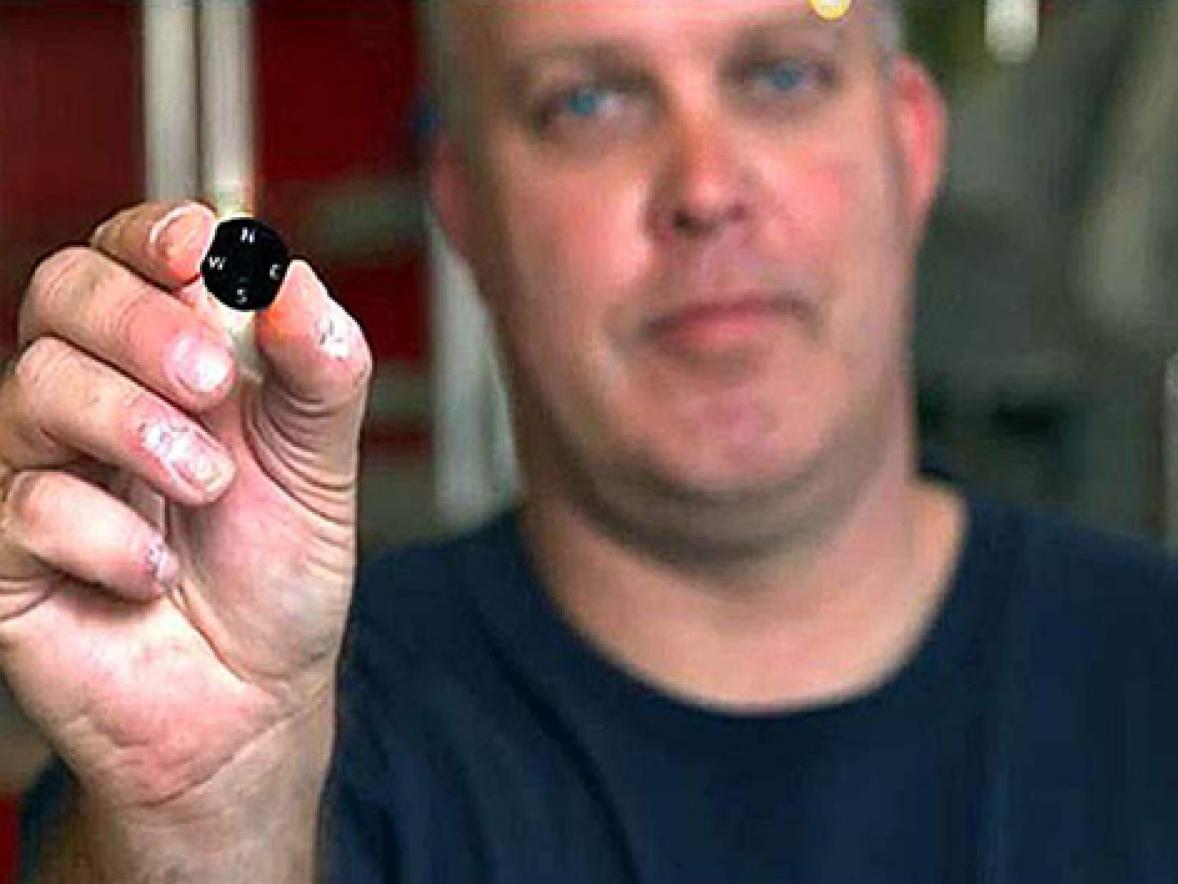 Jeff Dykes, who has developed a compass for firefighters, will talk Sept. 19 at UW-Stout