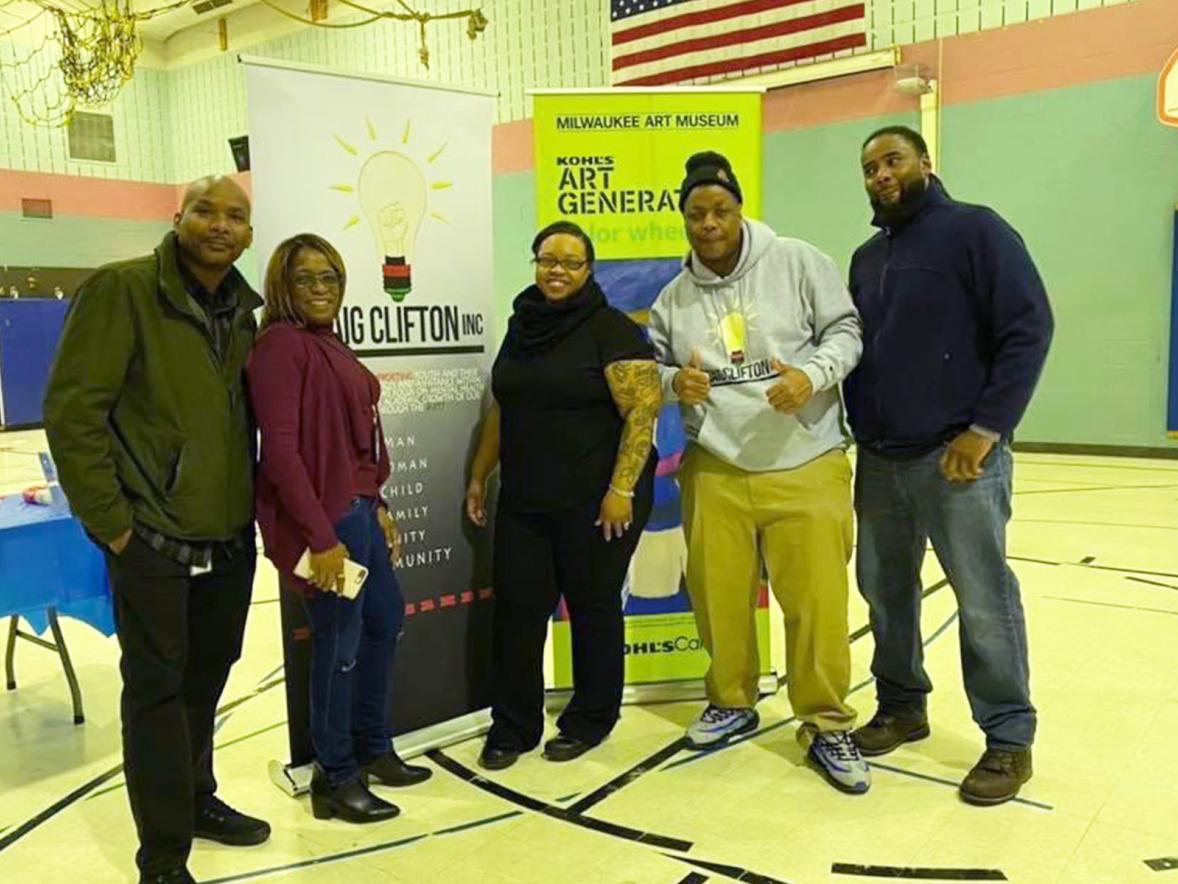 Craig Clifton, Inc. team members, with founder Craig Brown.