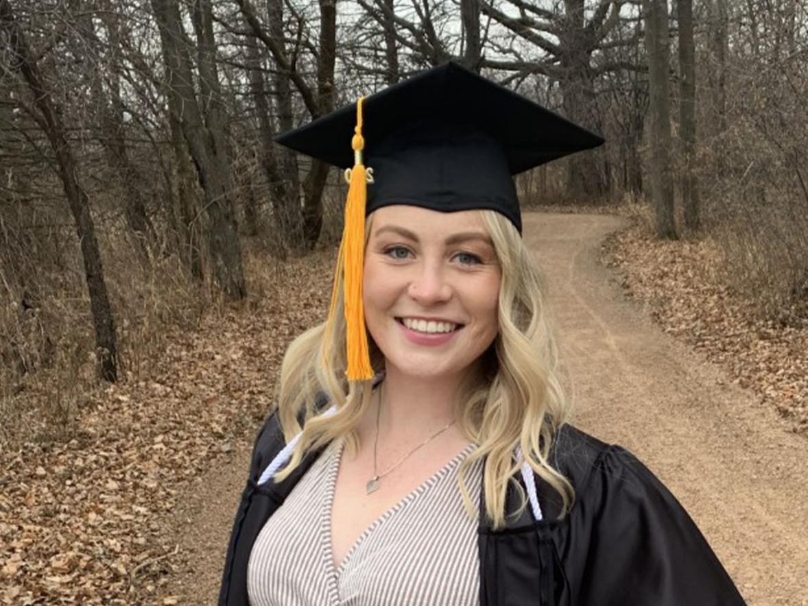Jessica Daley, family and consumer sciences education graduate.