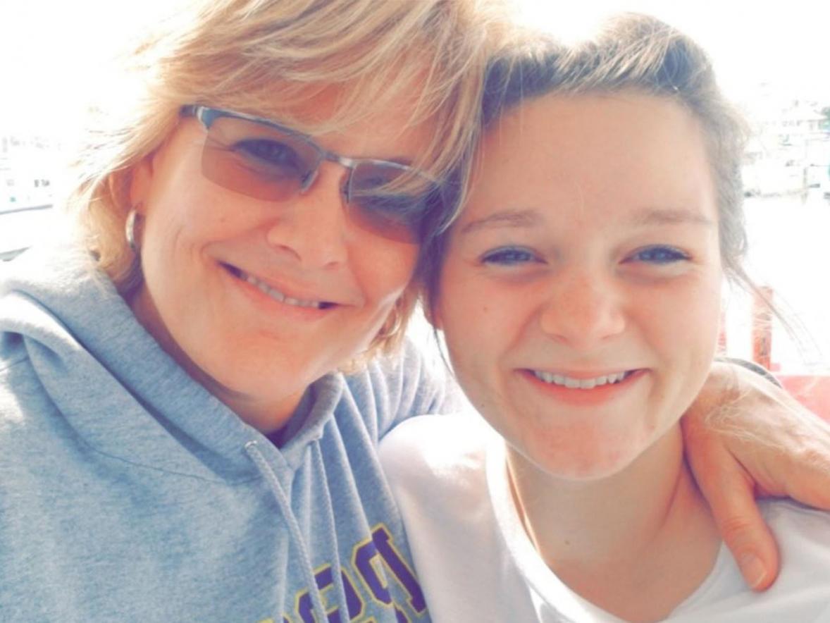 Kristin and Grace Eitland