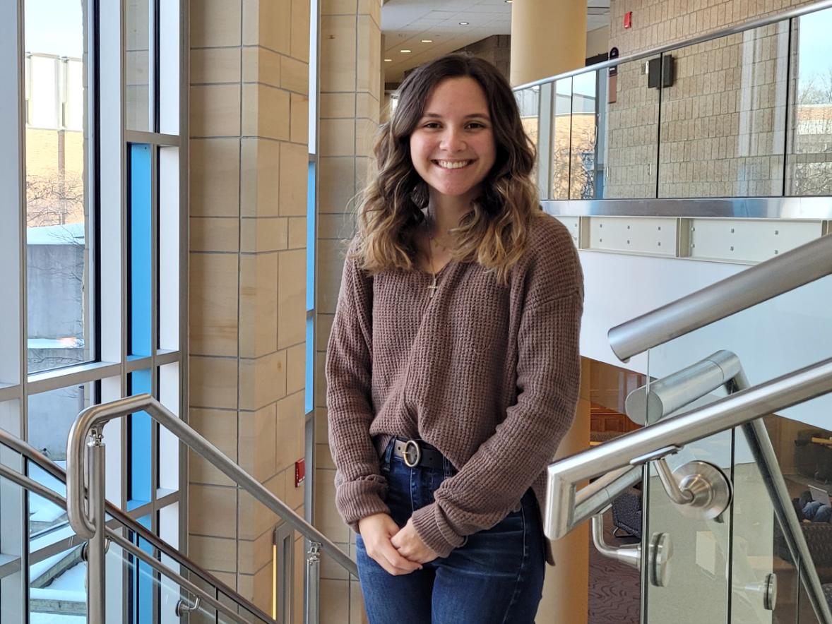 Inspiring graduate Jessica Christiansen will start her new career in January.