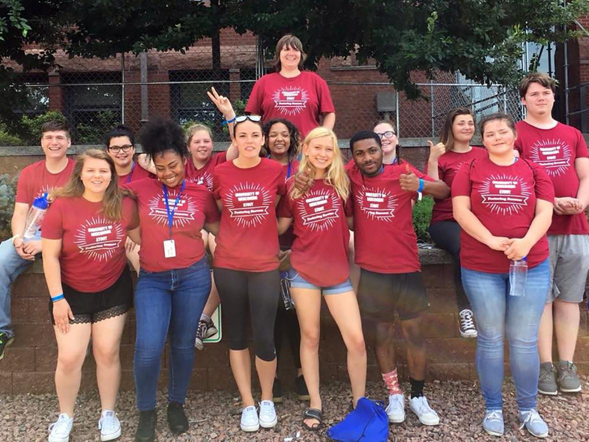 A Fostering Success camp is held annually at UW-Stout to help foster care youth ages 13 to 17 explore higher education options.