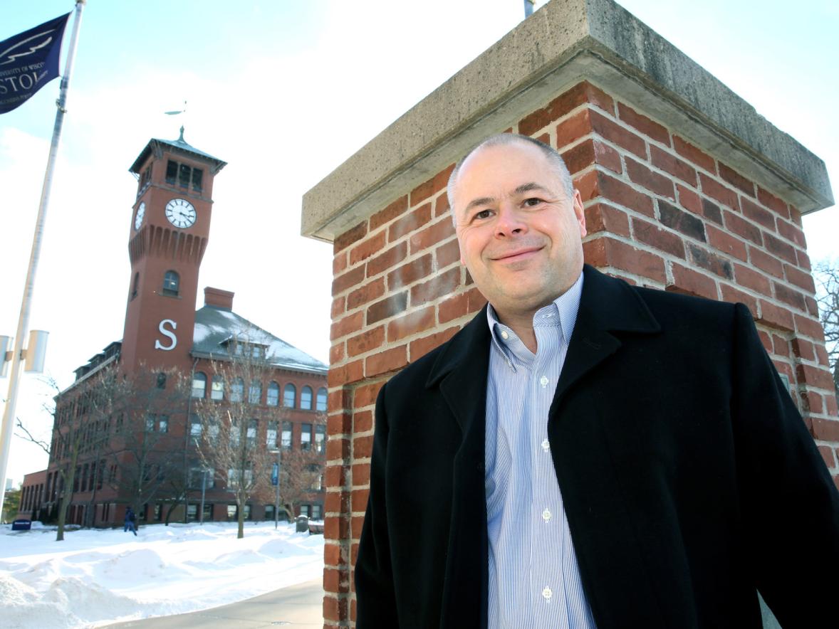 Dallas Olson, a 1986 UW-Stout alum, started a new scholarship with his wife, Regina.