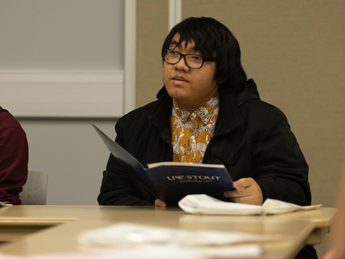 Teach Day, students at a breakout session