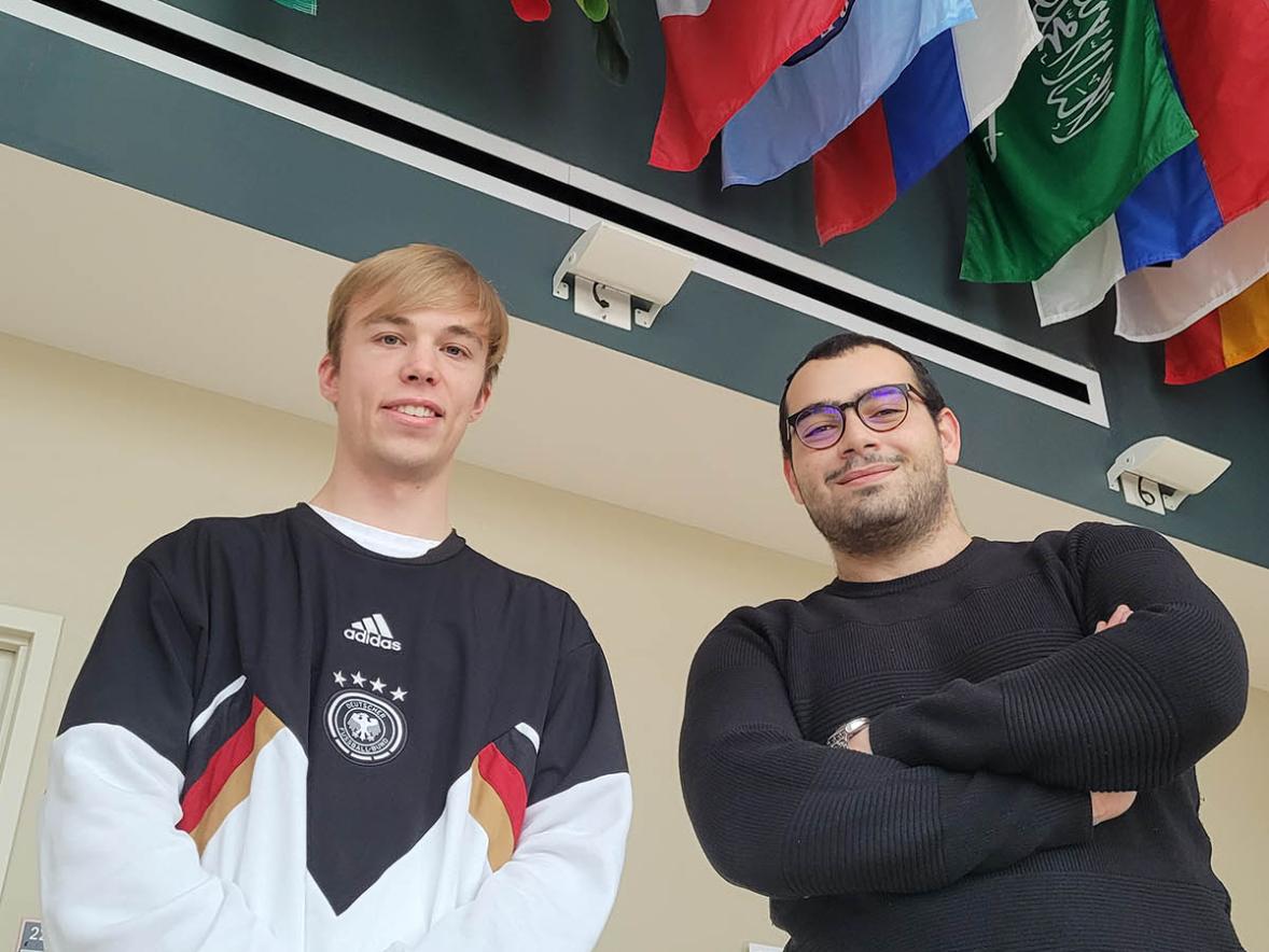 Joshua Hoffmann and Chedly Mouelhi
