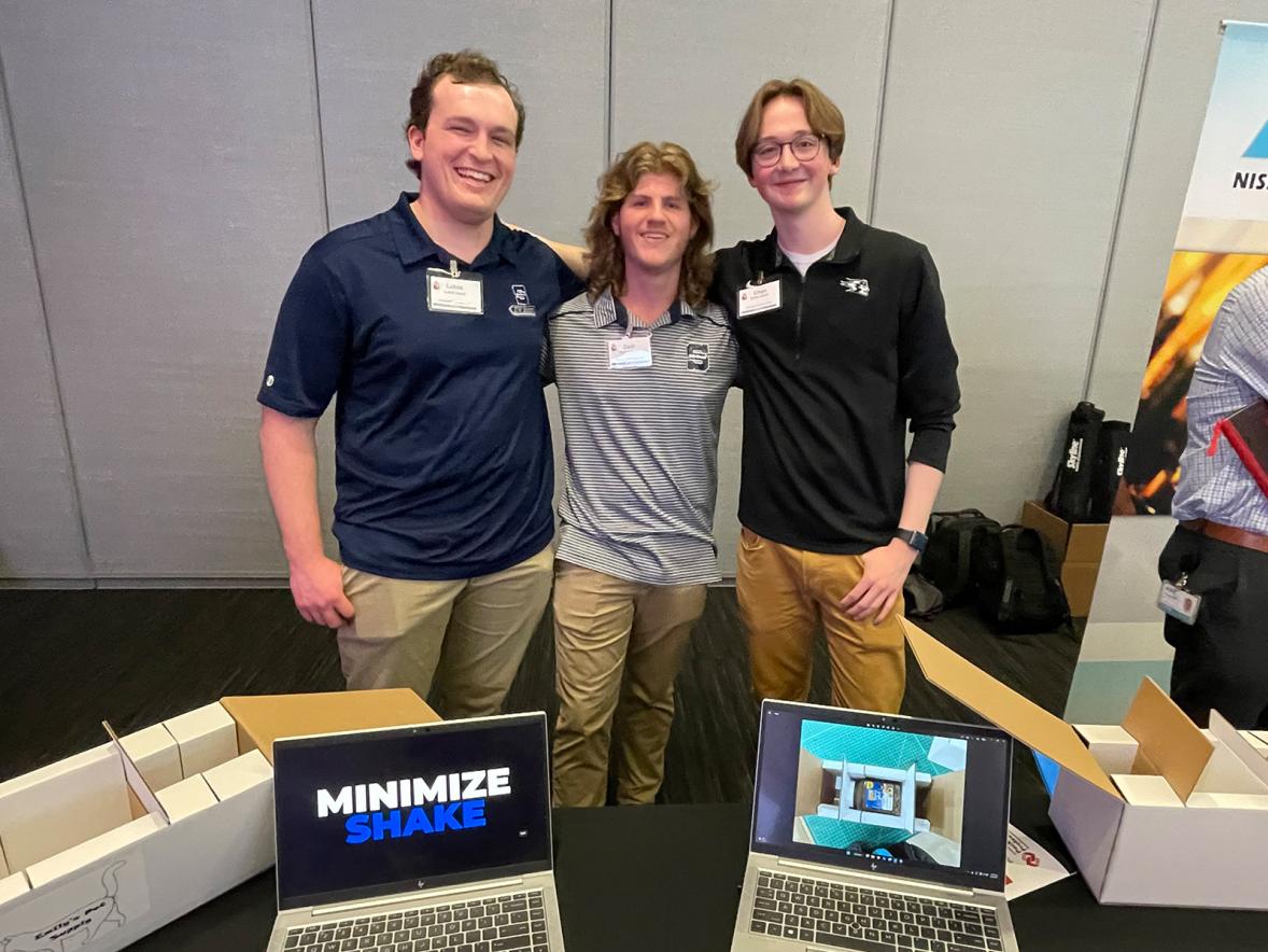 Lukas David, Zach Hoffmire and Ethan Myers at 48HR Repack