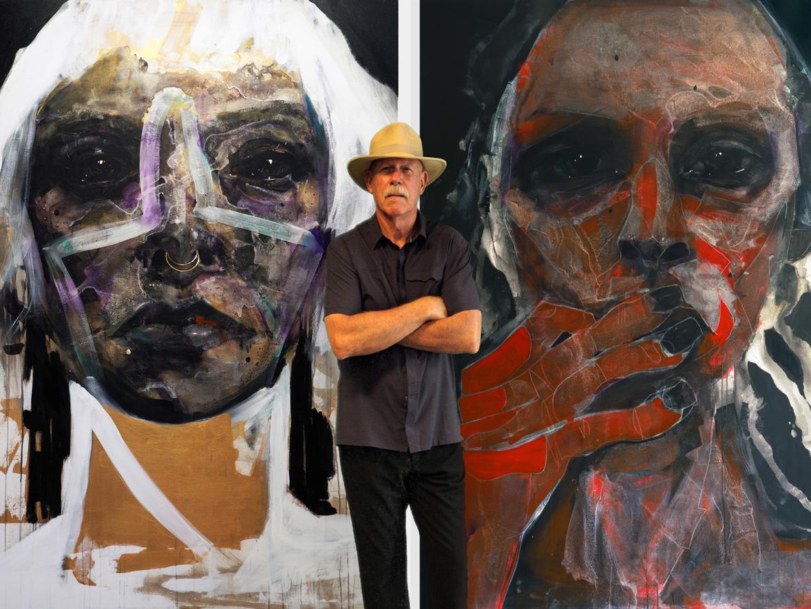 An art exhibit at UW-Stout’s Furlong Gallery will feature alum William Stoehr’s paintings, which showcase those affected by substance use disorder. He