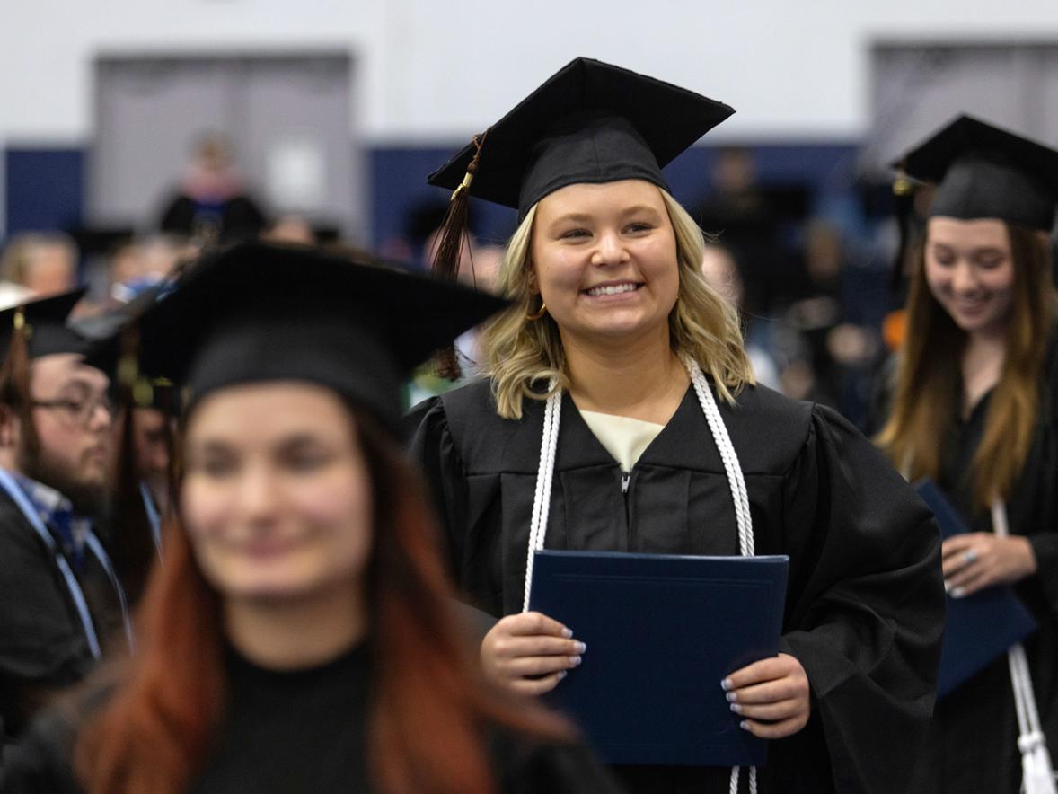 A total of 1,037 students received diplomas May 4 from UW-Stout.