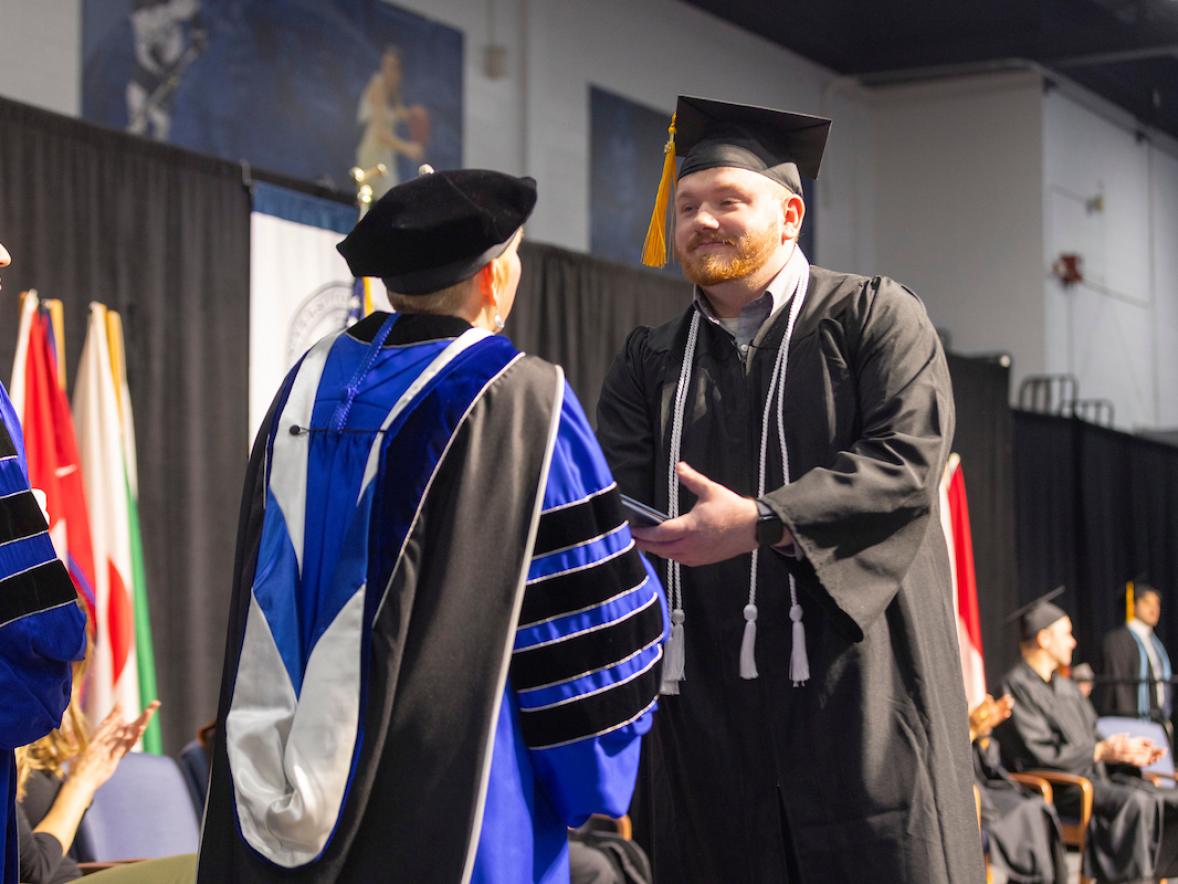 Inspiring Graduate: Isaac Harnack, B.S. Plastics Engineering Featured Image
