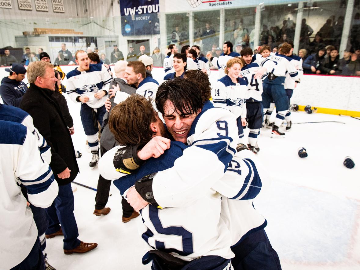 Ranked fifth in nation, Blue Devils hockey team carries home ice advantage into first NCAA tournament in 17 years Featured Image