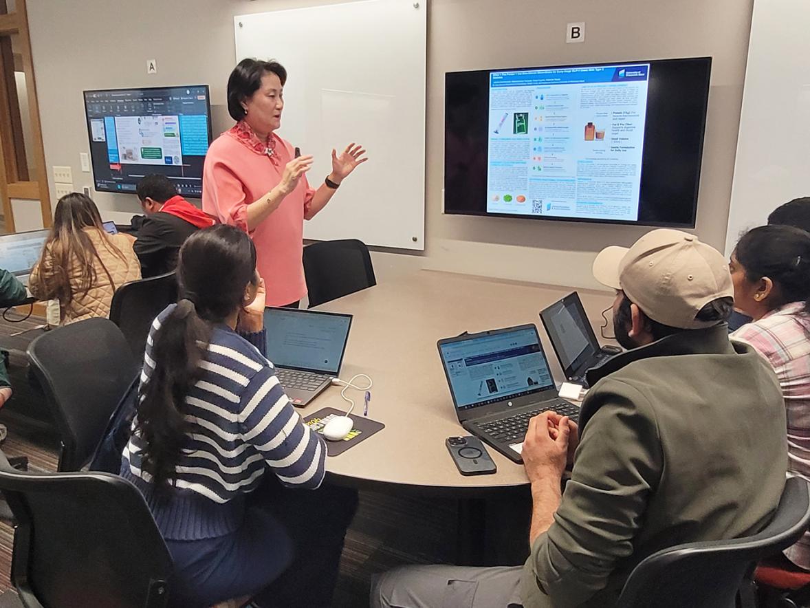 Master’s in food science students develop ideas for dietary supplements for GLP-1 users with aid of AI tools Featured Image