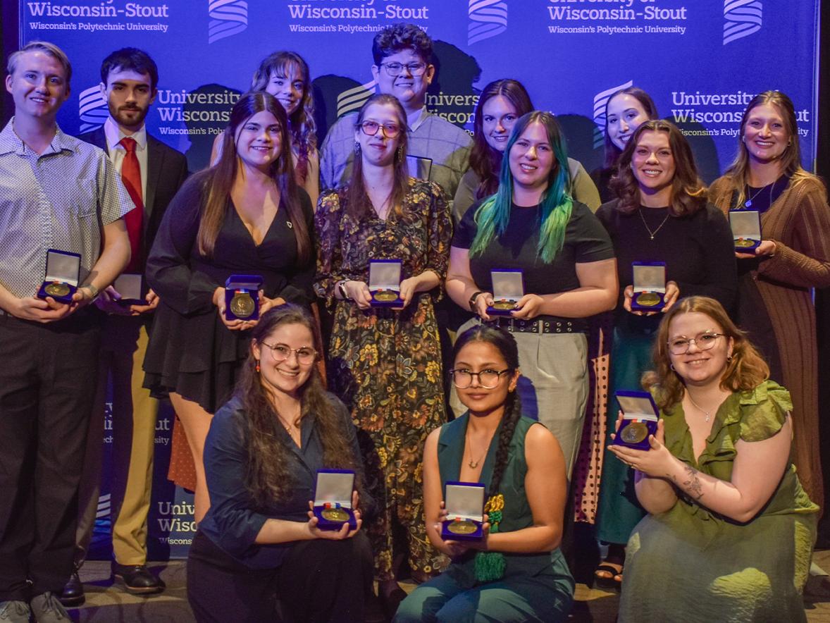 UW-Stout Outstanding Student Leaders empower others, bring people together, build relationships Featured Image