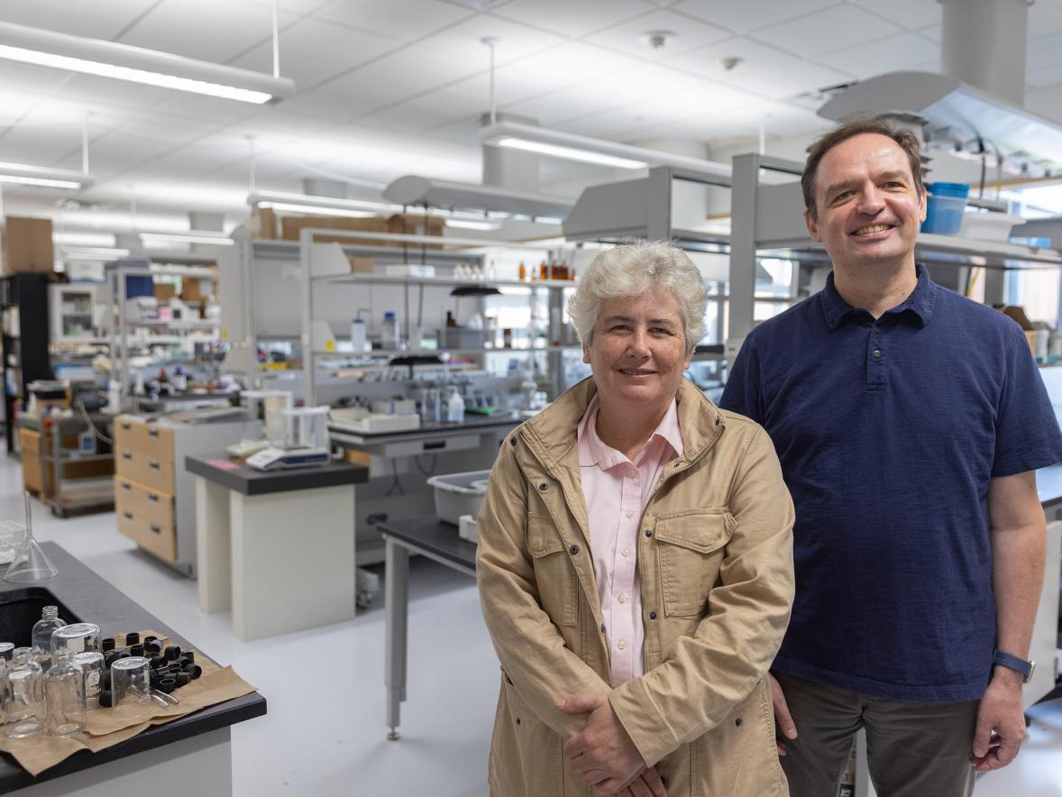 UW-Stout Polytechnic chemistry professors’ patent detects amino acid linked to M.S., rheumatoid arthritis, cancer Featured Image