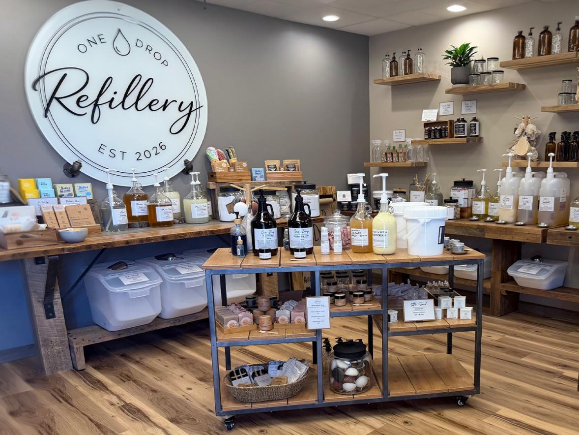 Supporting entrepreneurs: One Drop Refillery benefits from new website built by business, digital technology students Featured Image