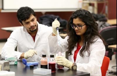 UW-Stout Food and Science graduate students.