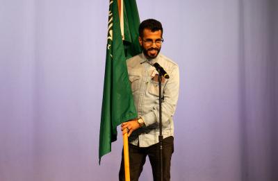 Sulaiman Alharbi at International Night, November 2019.