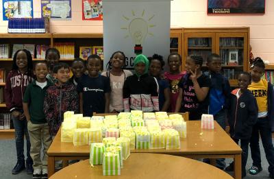 Students in Craig Clifton, Inc.'s after-school program.
